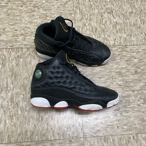Air Jordan Retro 13 Black Sneakers